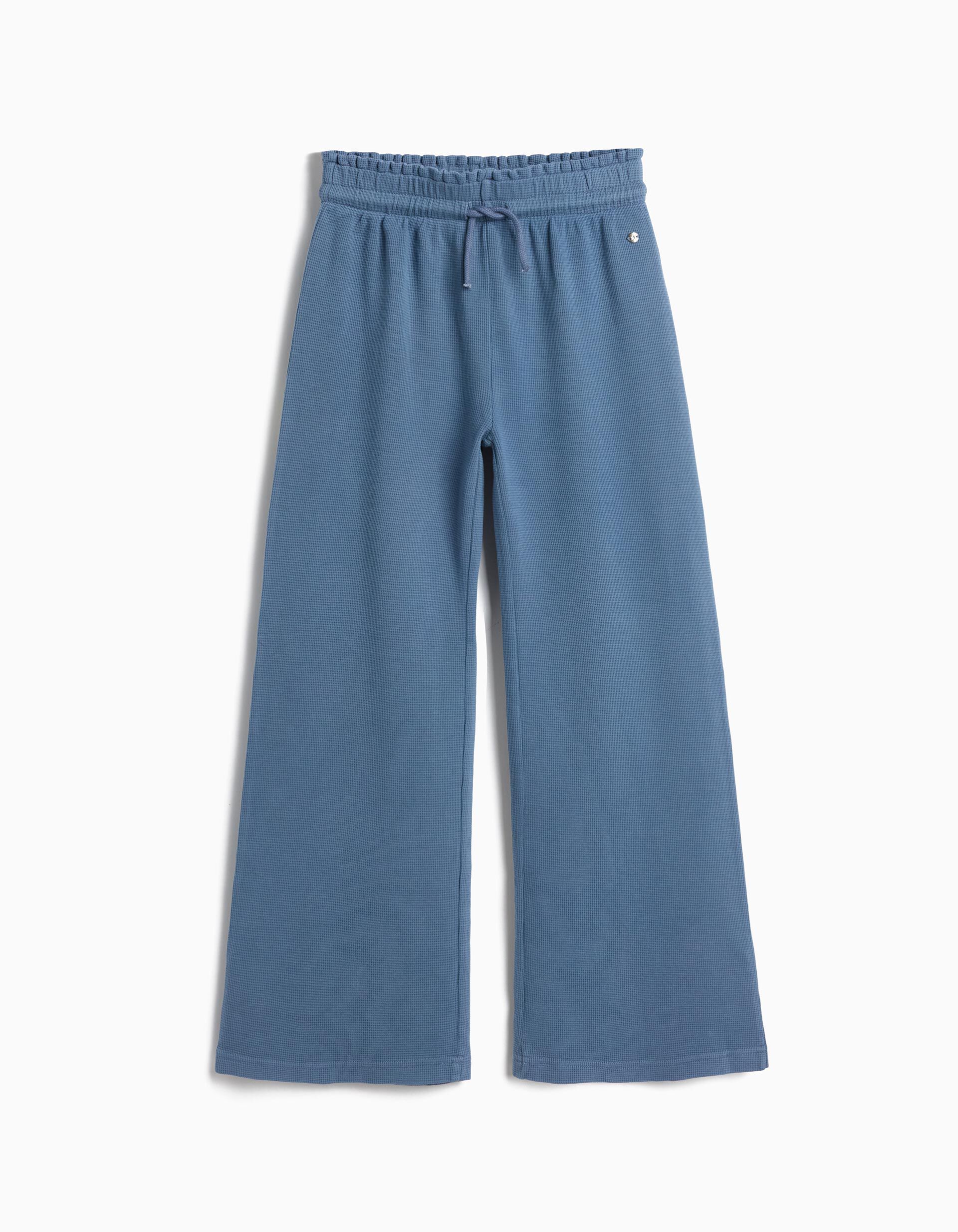 Comprar Online Cal&ccedil;as Wide Leg, Menina, Azul Escuro