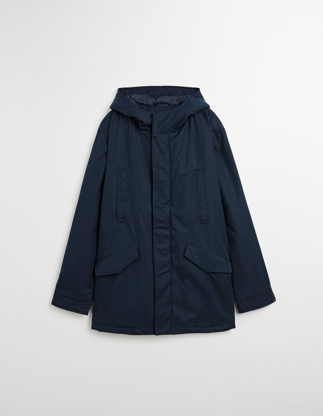 Parka com Capuz, Homem, Azul Escuro