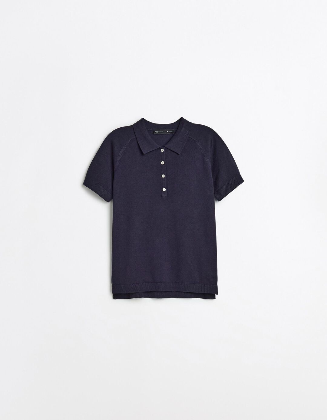 Polo de Malha, Mulher, Azul Escuro