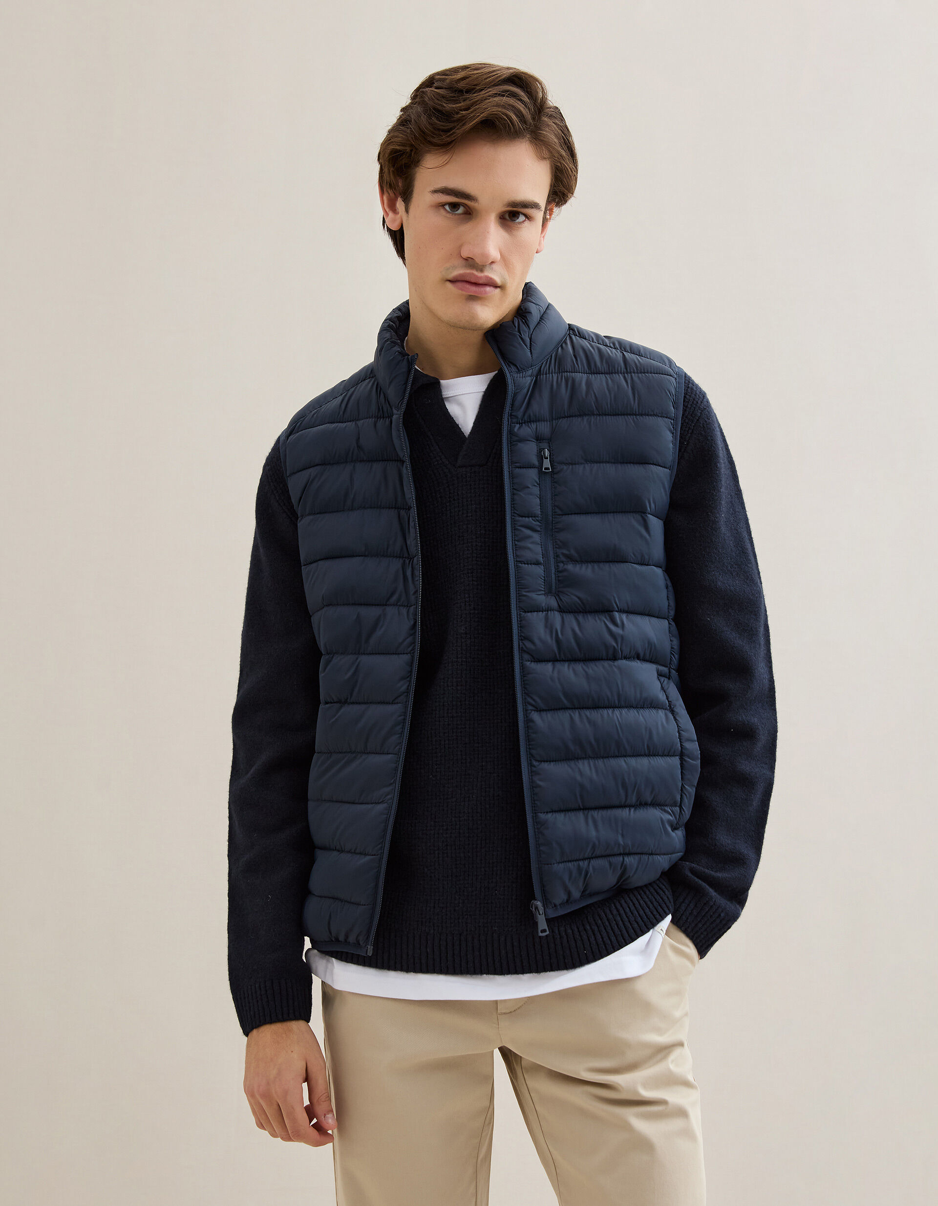 Comprar Online Colete Acolchoado, Homem, Azul Escuro