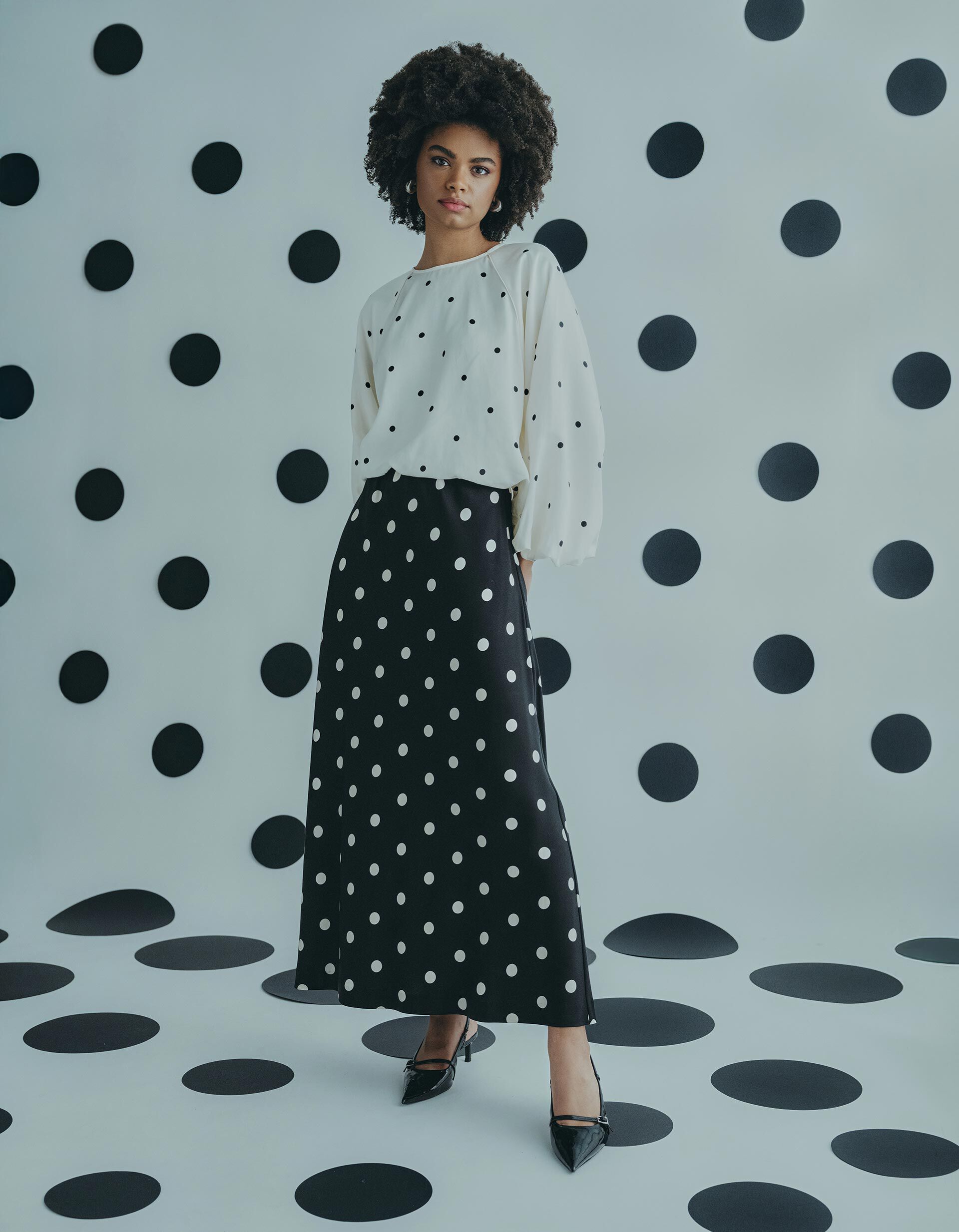 Saia Comprida Liocel, Mulher, Preto