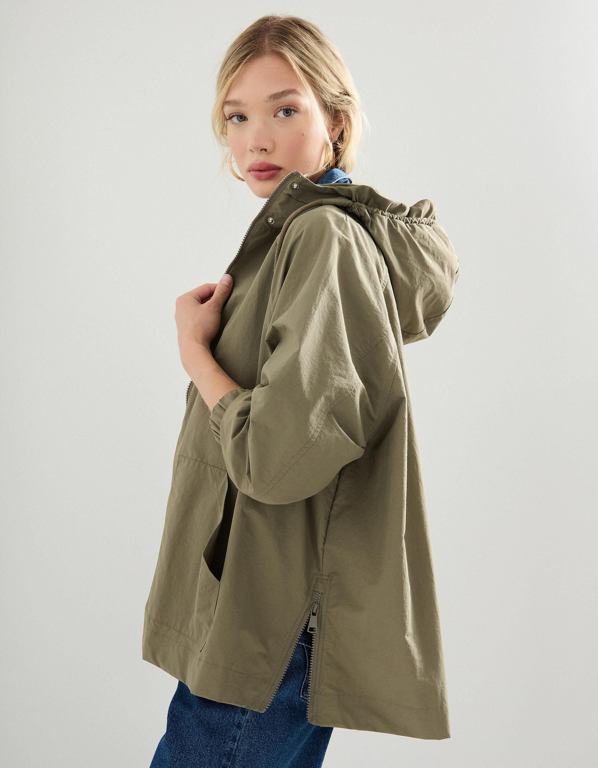 Comprar Online Parka com Capuz, Mulher, Verde