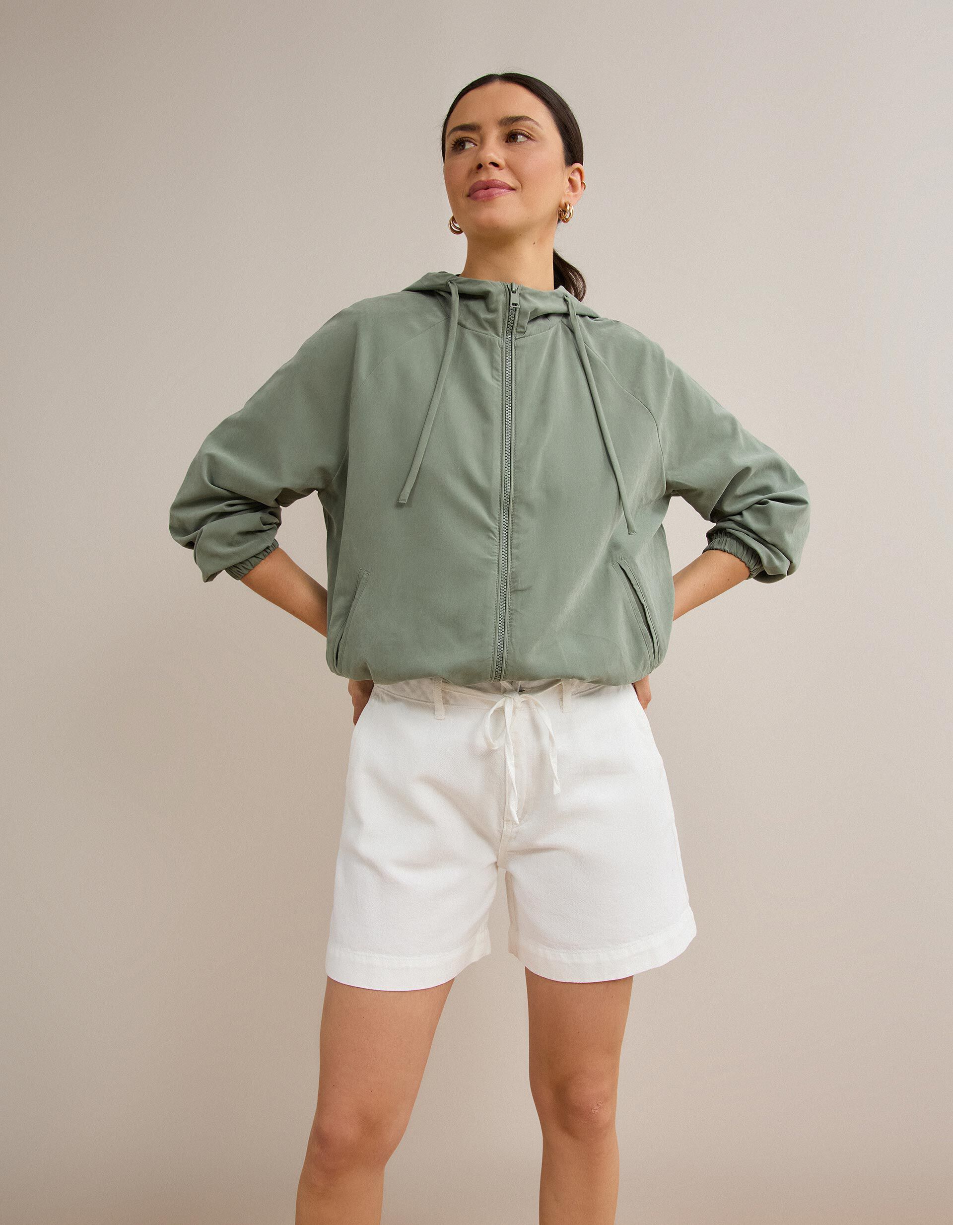 Comprar Online Parka Com Capuz, Mulher, Verde Claro