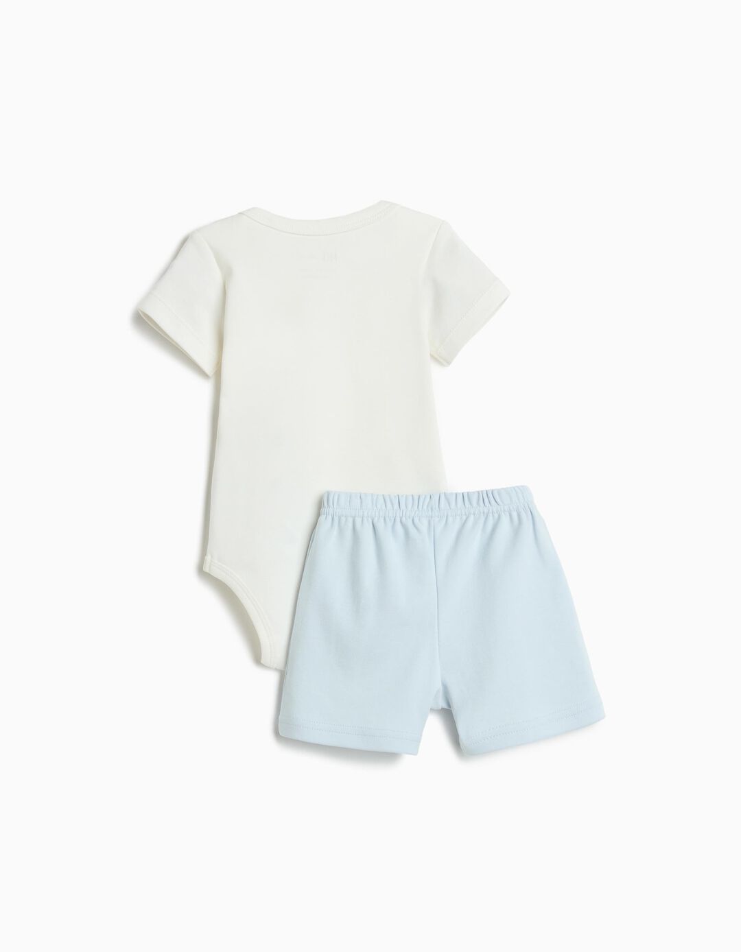 Conjunto de Body e Cal&ccedil;&otilde;es, Menino, Branco