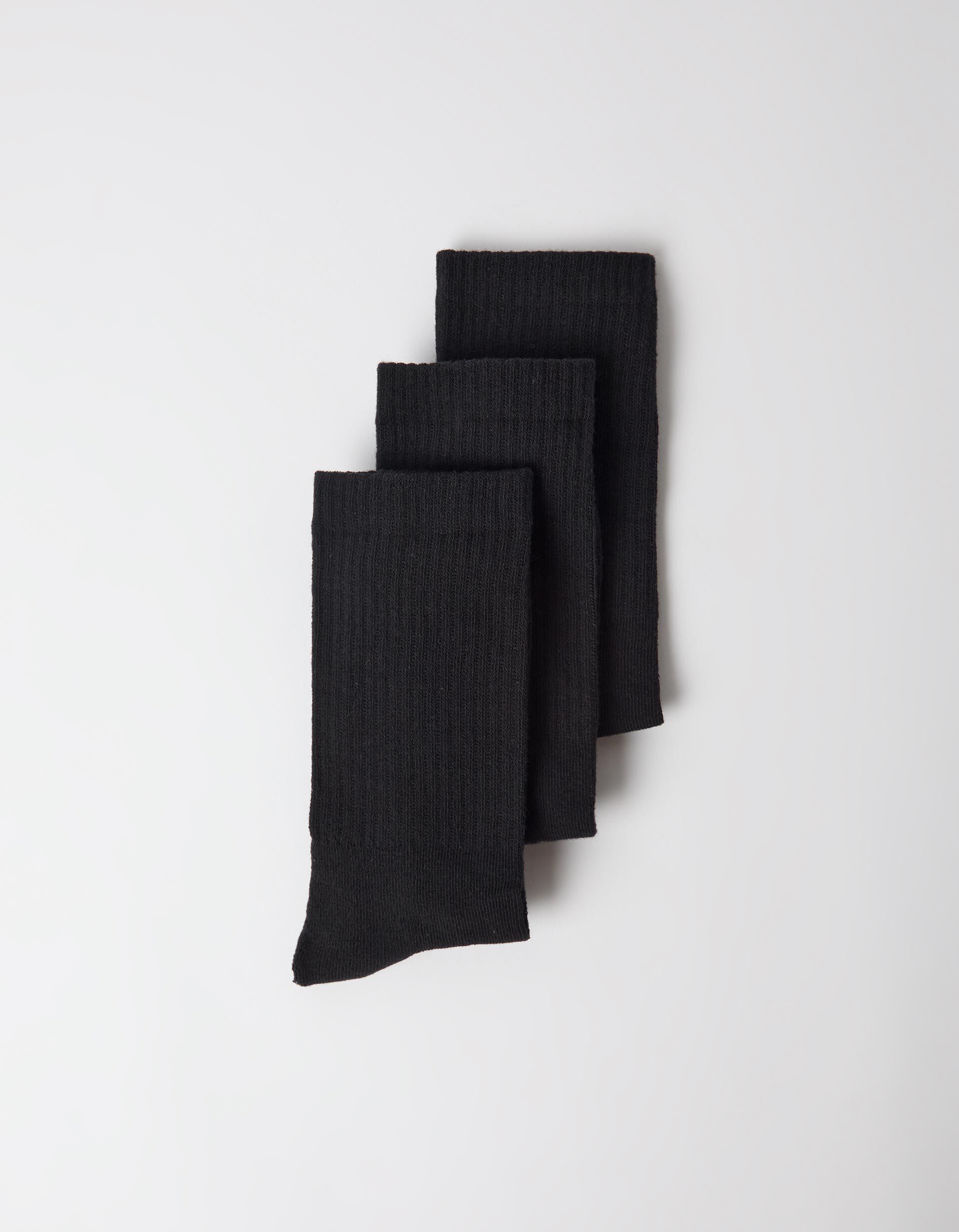 Comprar Online Pack 3 Pares De Meias Desportivas, Homem, Preto