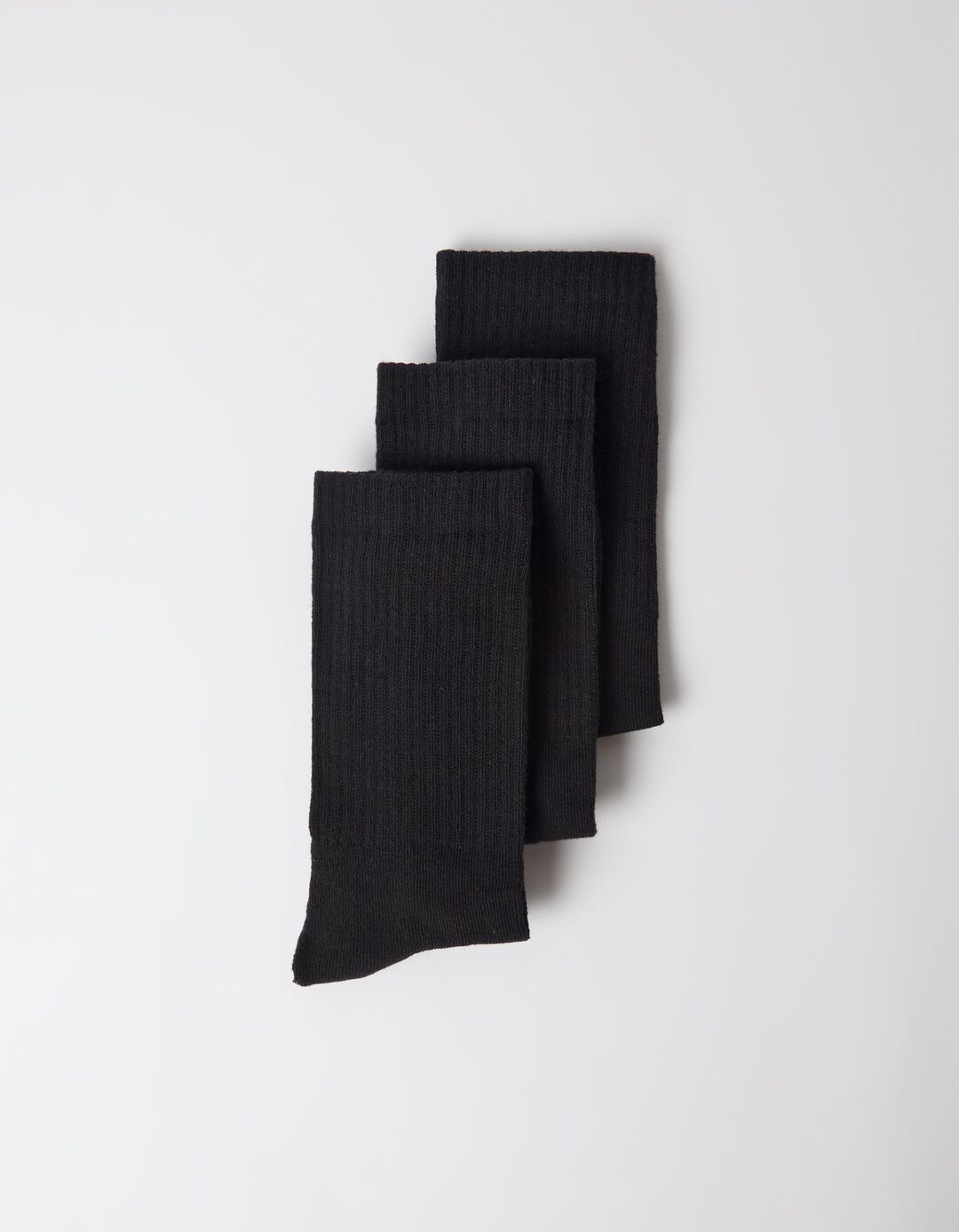 Pack 3 Pares De Meias Desportivas, Homem, Preto