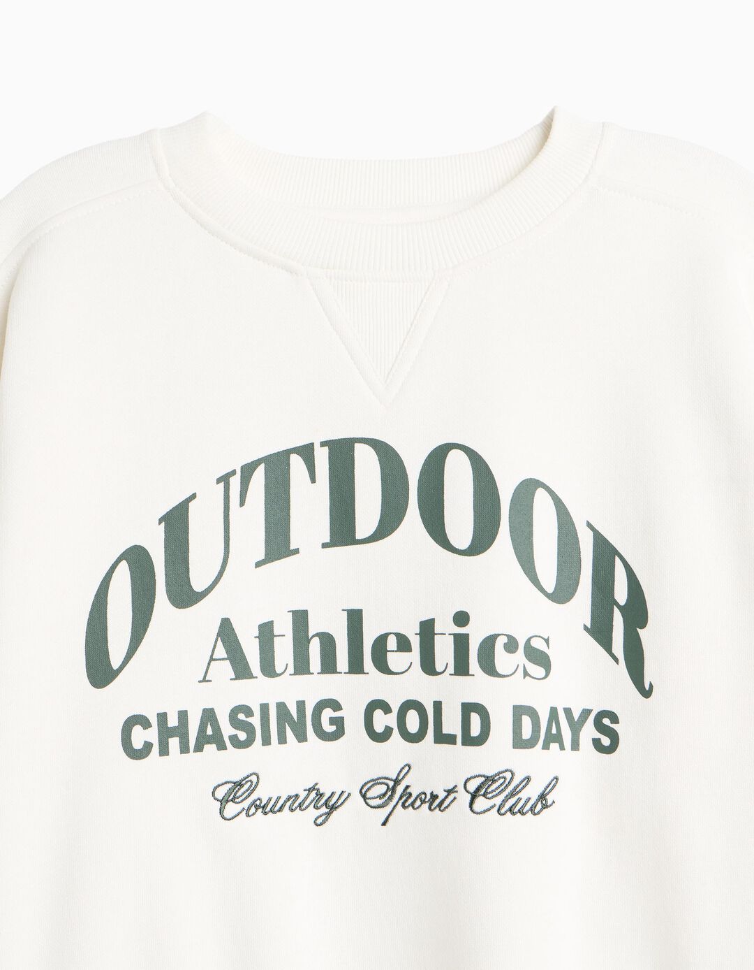 Sweatshirt Estampada, Menino, Branco