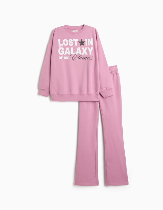 Comprar Online Conjunto De Felpa, Menina, Rosa