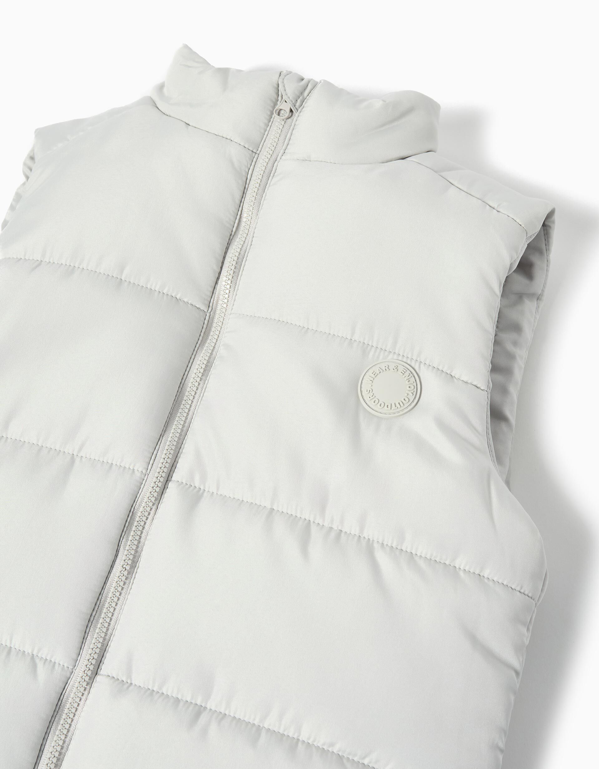 Comprar Online Colete, Menino, Cinzento Claro