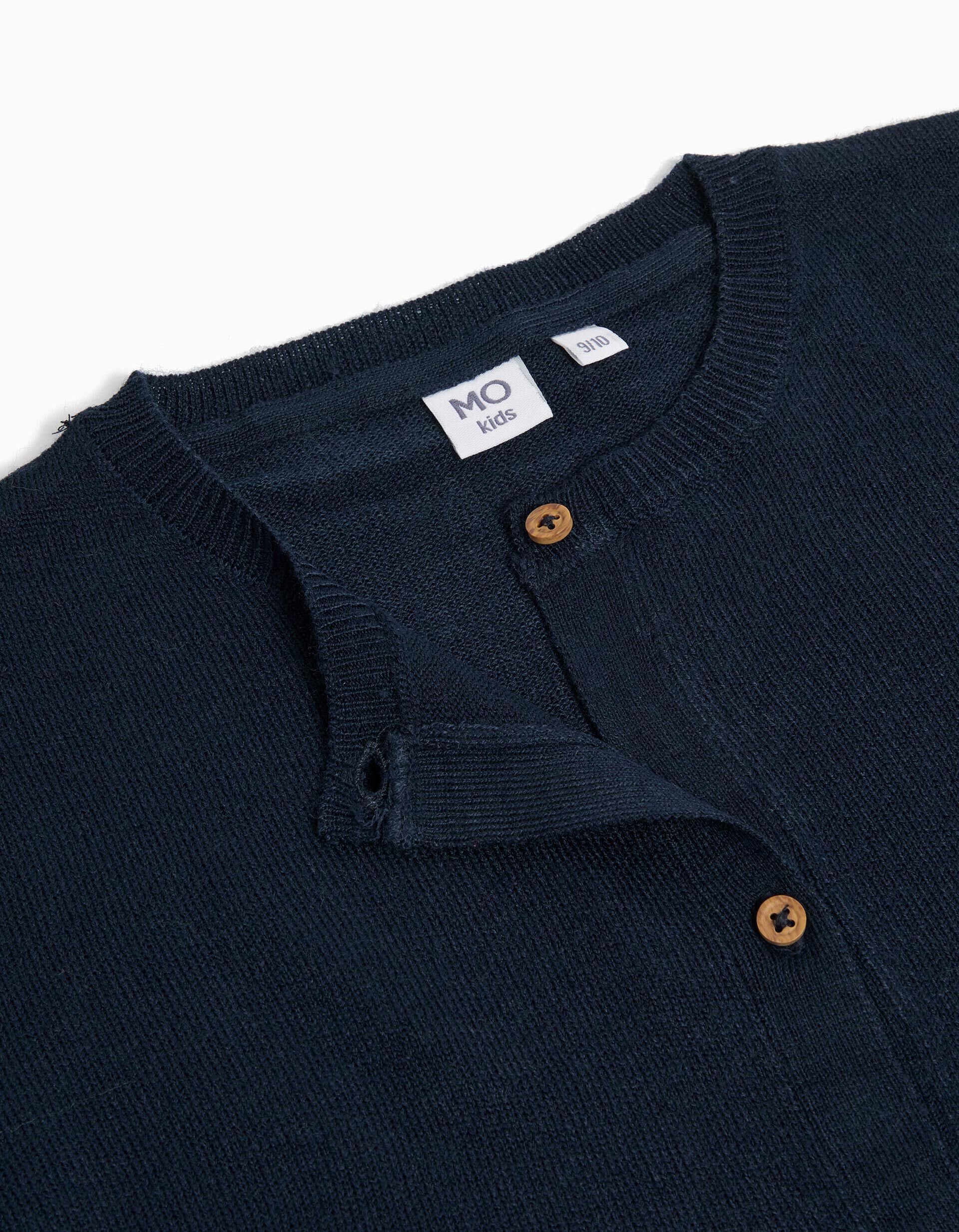 Comprar Online Casaco de Malha, Menina, Azul Escuro