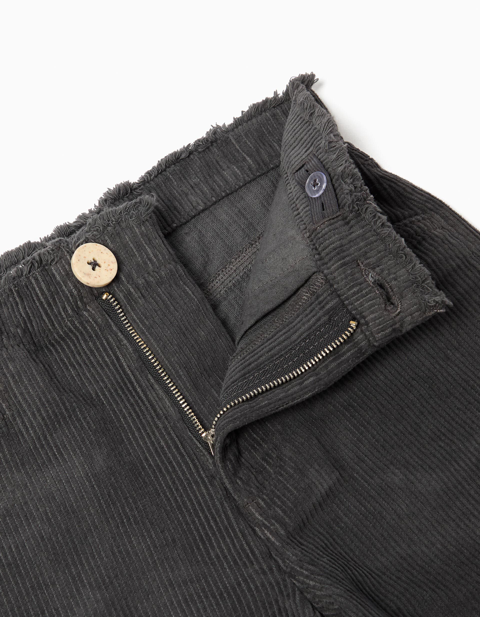 Comprar Online Cal&ccedil;as Wide Leg, Menina, Cinzento Escuro