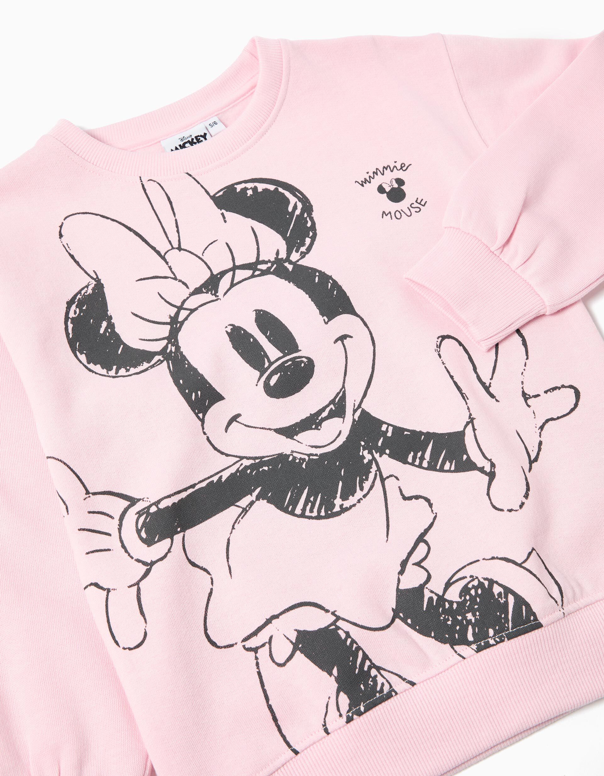 Comprar Online Conjunto Sweatshirt e Leggings 'Minnie' &copy;Disney, Menina, Rosa Claro