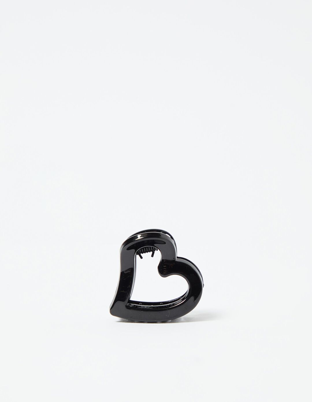 Mola de Cabelo Coração, Mulher, Preto