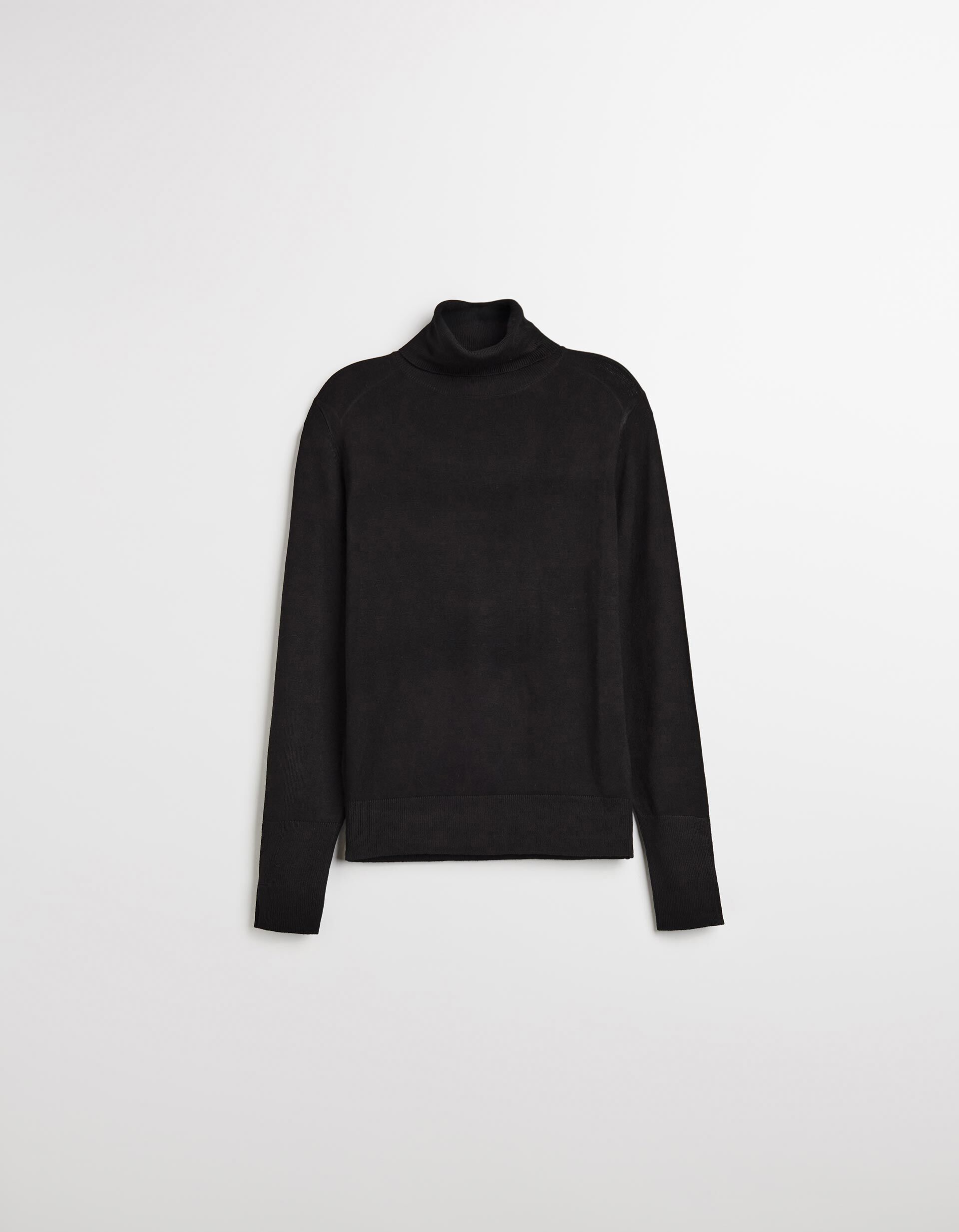 Comprar Online Camisola com Gola Alta, Mulher, Preto