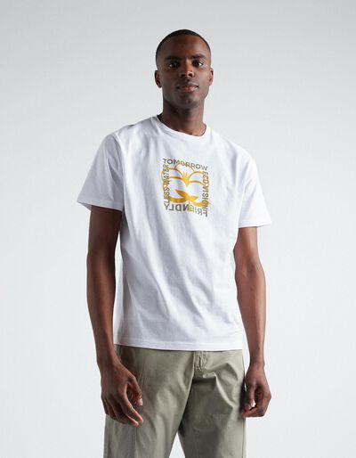 Sustainability T-shirt, Men, White