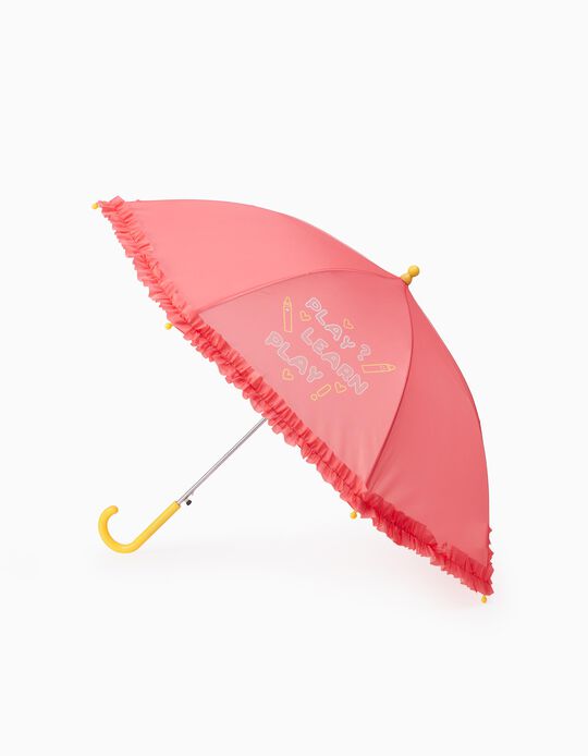 Umbrella, Girls, Pink