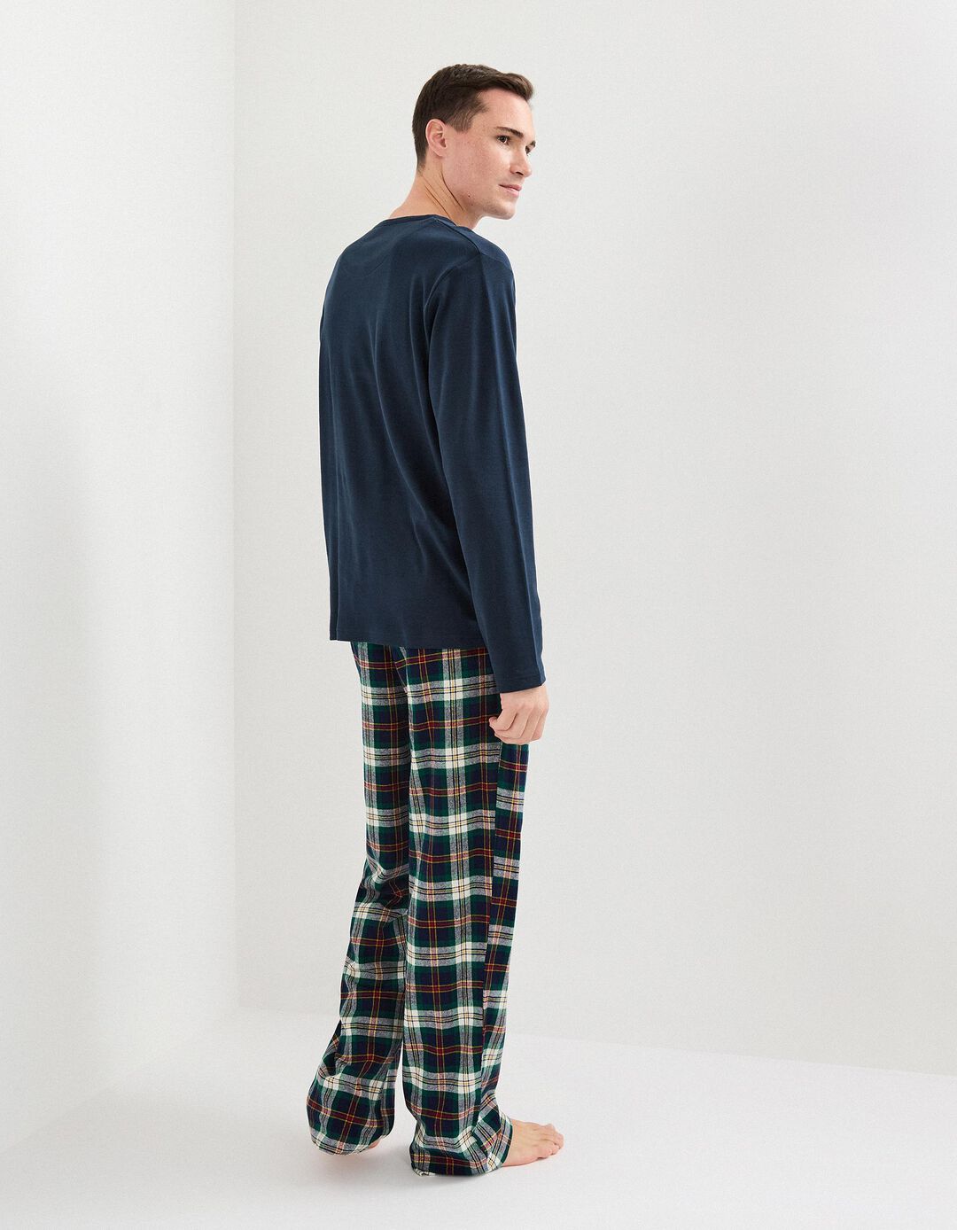 Pijama de Natal, Homem, Azul Escuro