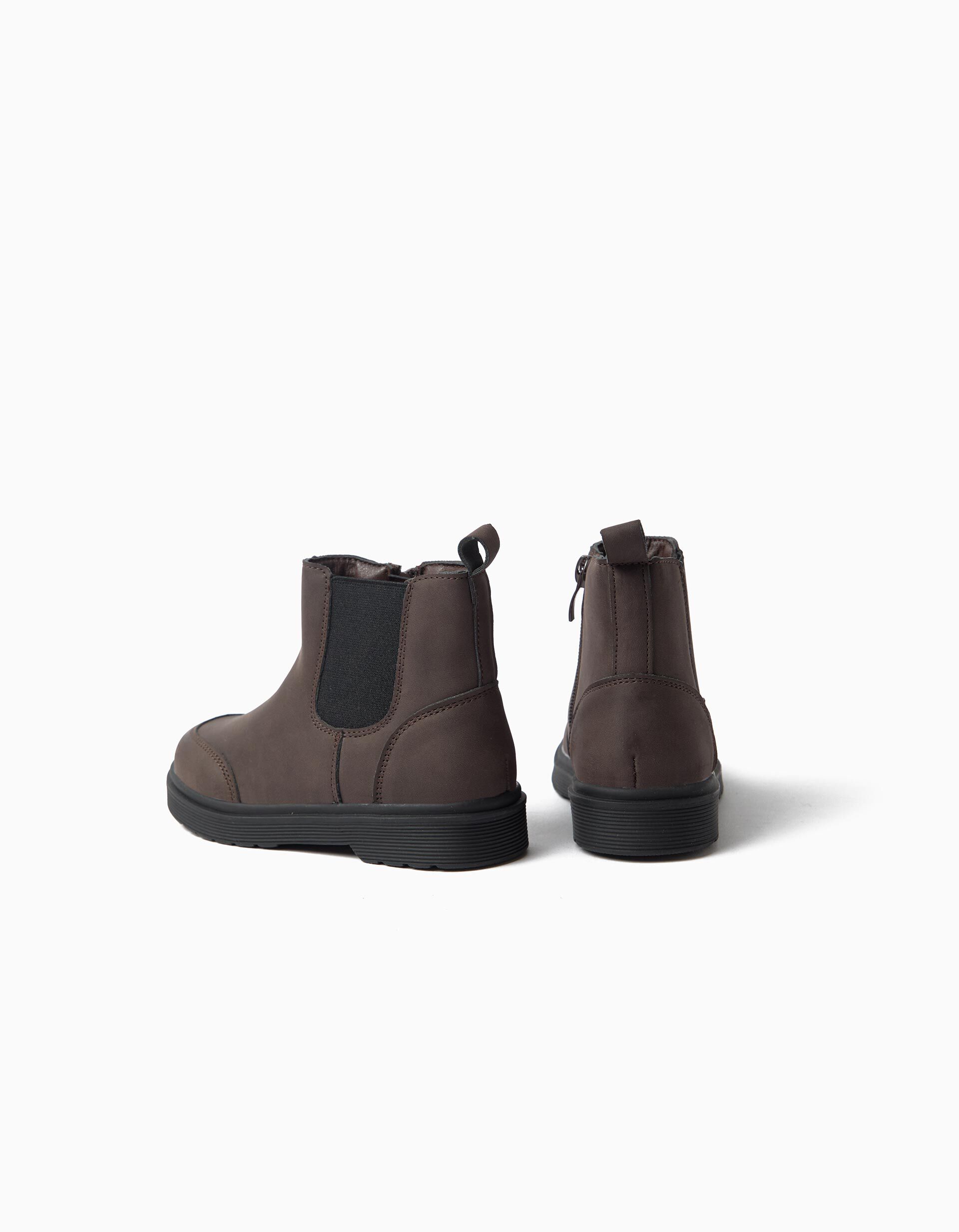 Comprar Online Botas Chelsea, Menino, Castanho