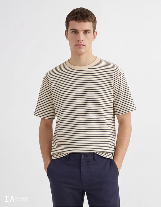 Comprar Online T-shirt Jersey, Homem, Azul Escuro