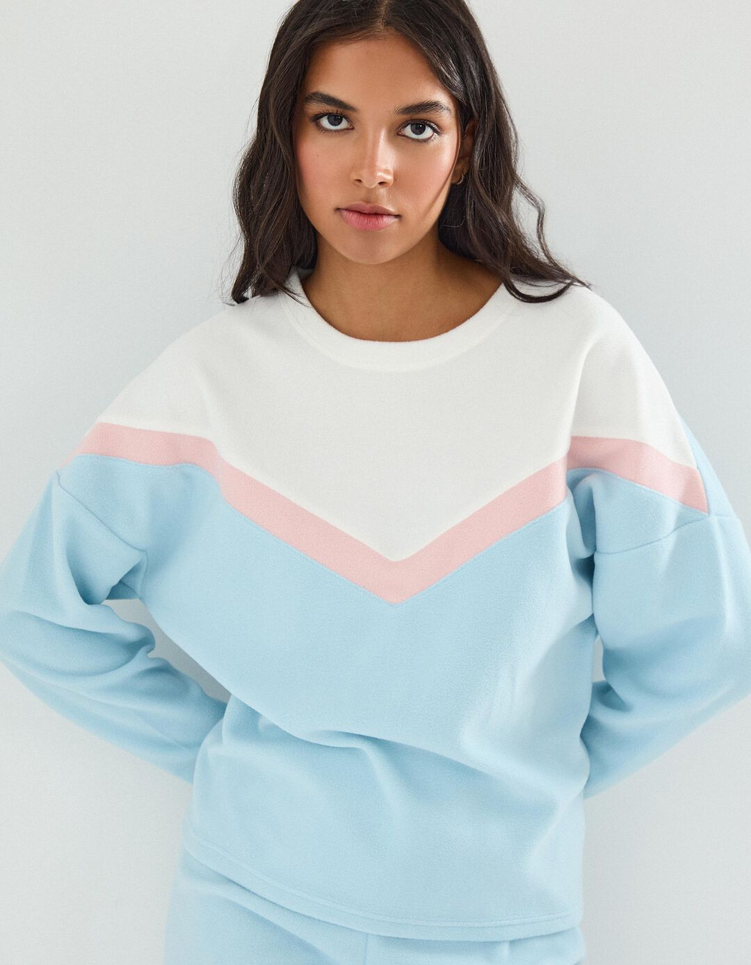 Pijama Polar, Mulher, Azul Claro