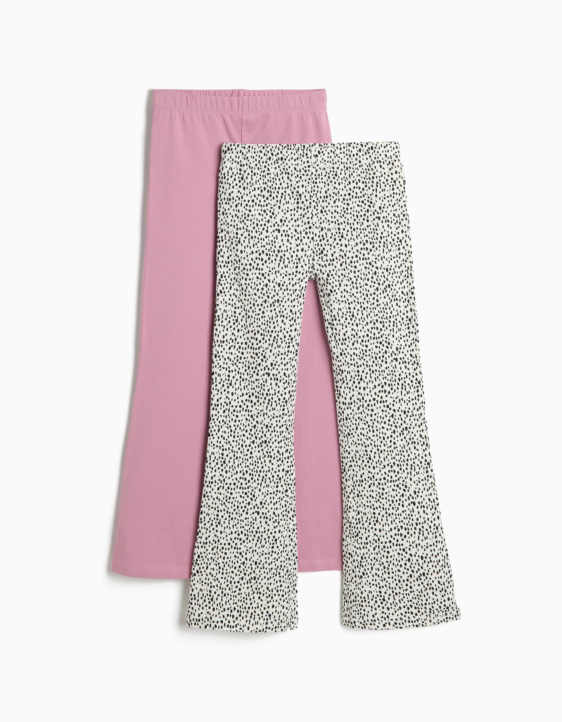 Comprar Online Pack 2 Leggings, Menina, Branco