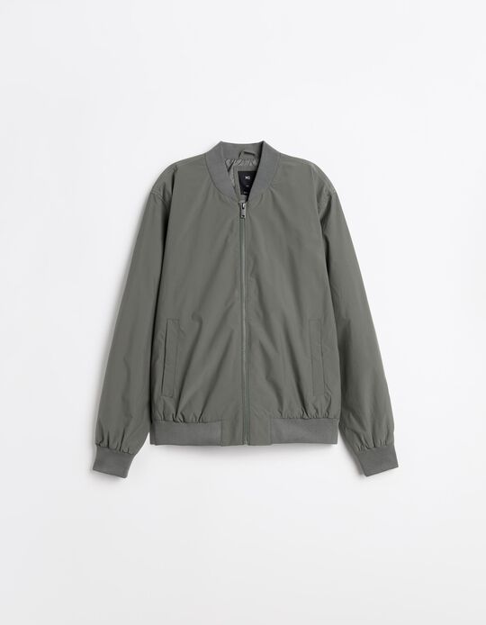 Comprar Online Casaco Bomber, Homem, Cinzento