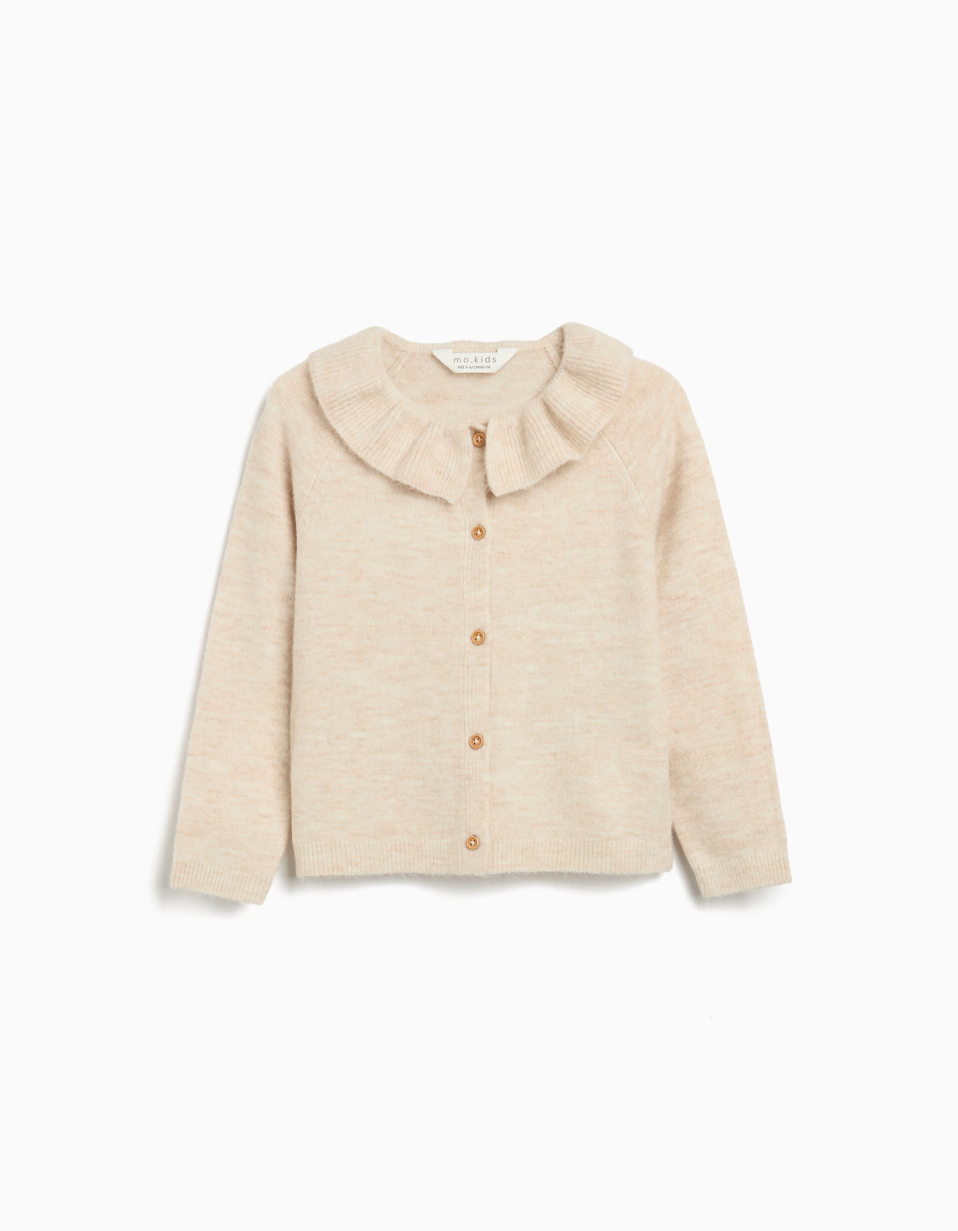 Comprar Online Casaco de Malha, Menina, Bege