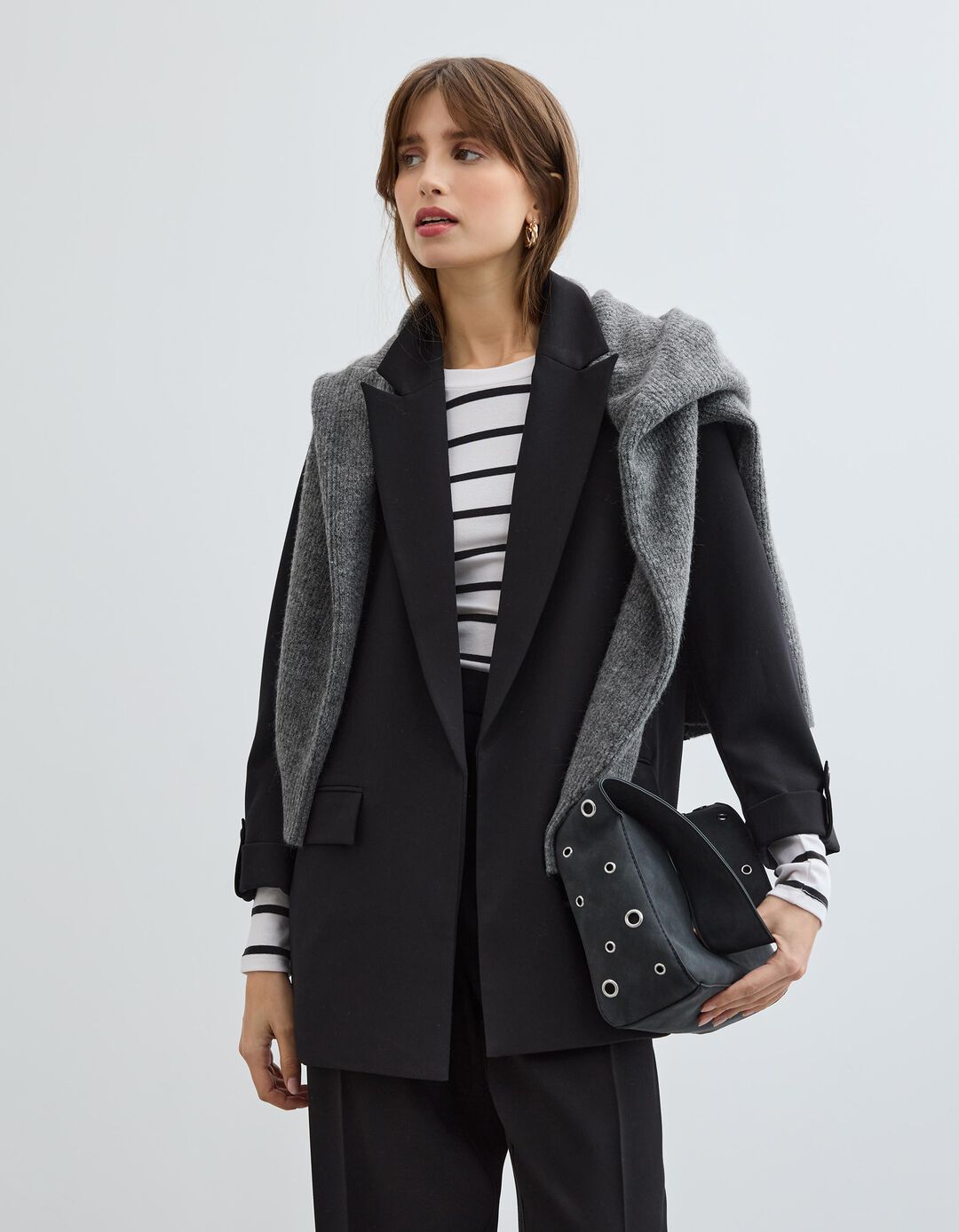 Blazer, Mulher, Preto