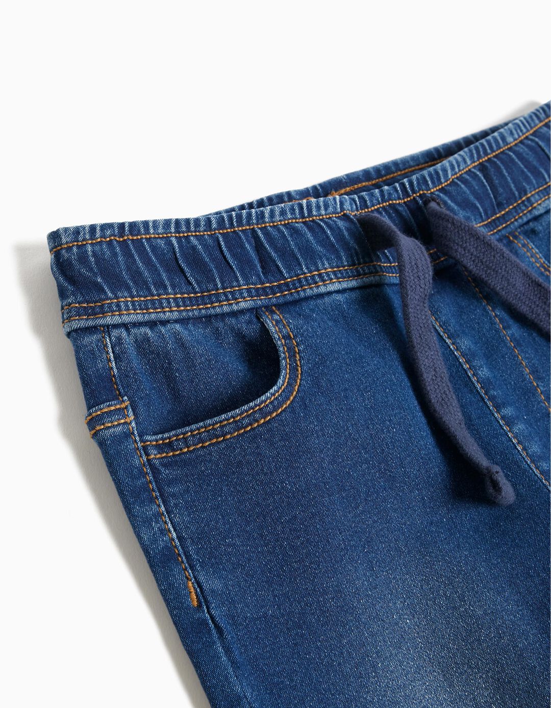 Denim Joggers, Boy, Blue