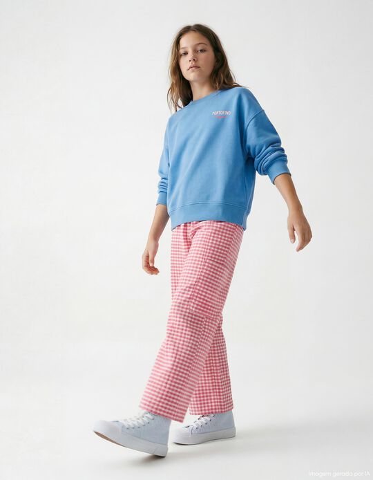 Comprar Online Sapatilhas Cano Alto, Menina, Azul