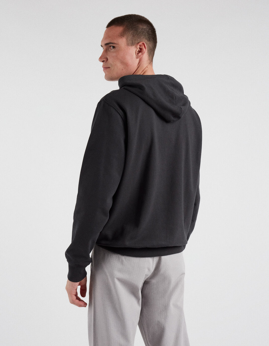'Mad Max' Hooded Sweatshirt, Men, Dark Gray