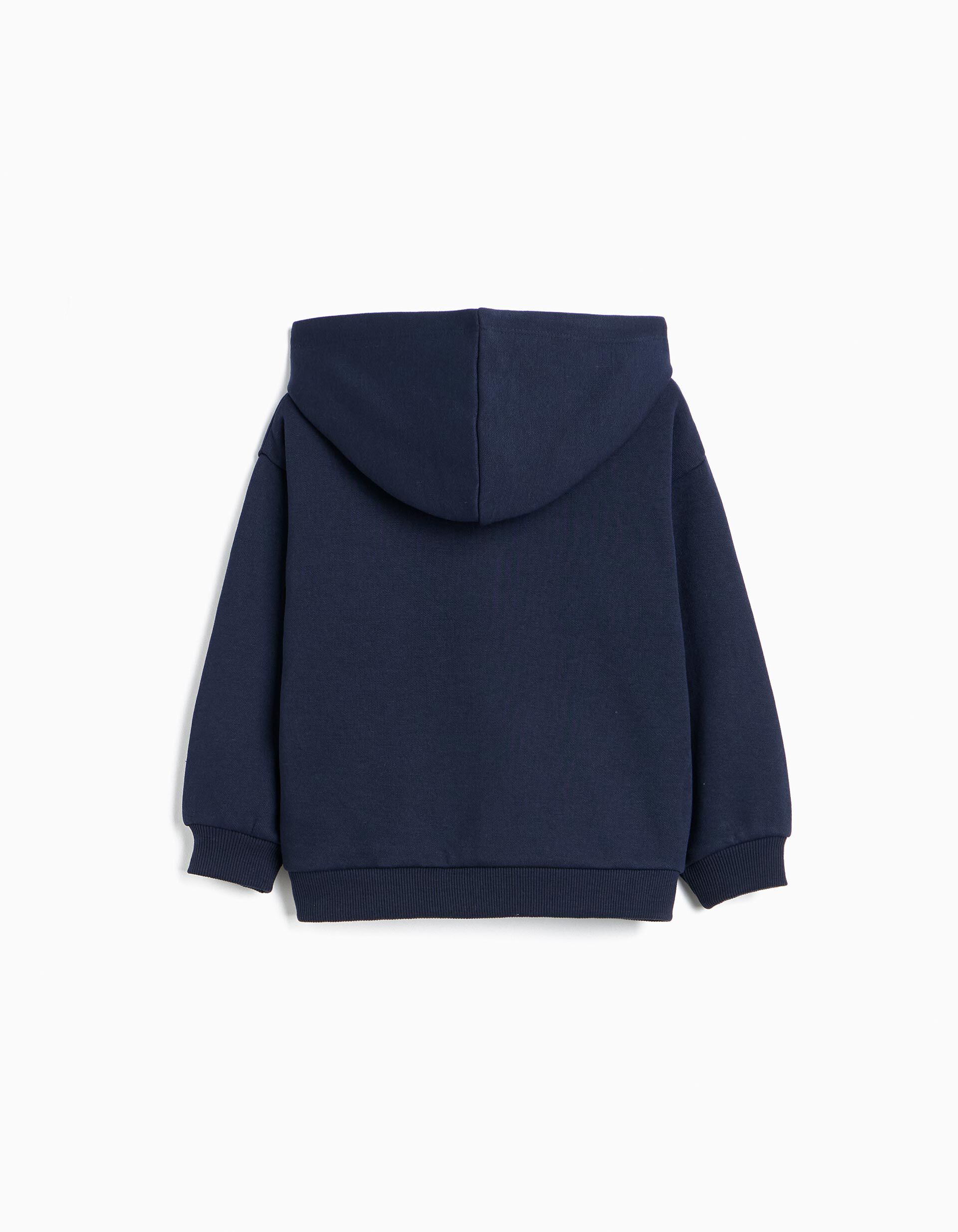 Comprar Online Casaco De Felpa, Menino, Azul Escuro
