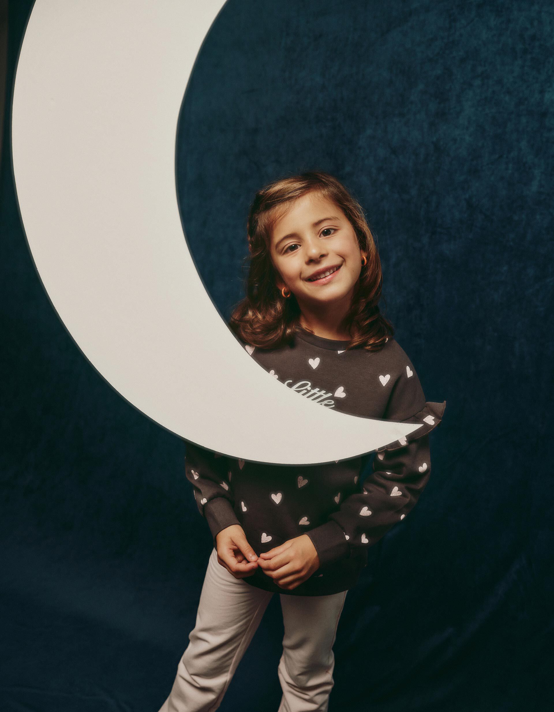 Comprar Online Conjunto Sweatshirt e Leggings, Menina, Cinzento Escuro