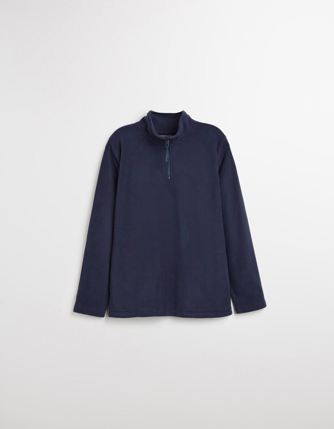 Camisola Polar com Fecho, Mulher, Azul Escuro