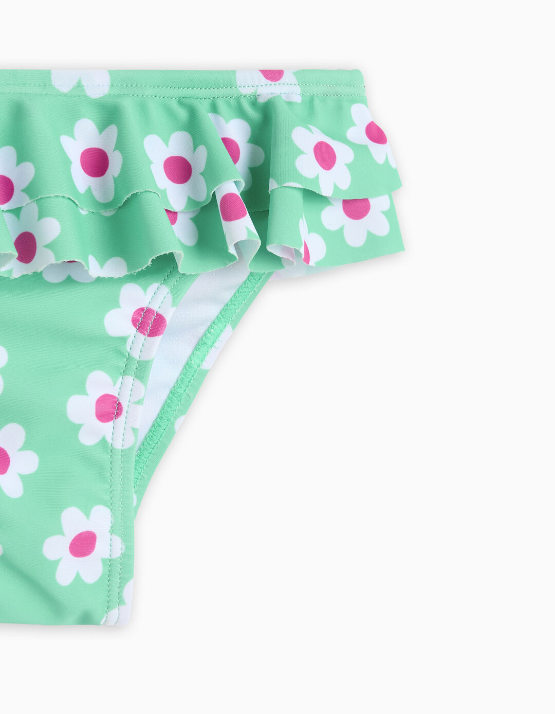 Cueca de Biqu&iacute;ni, Menina, Verde Claro