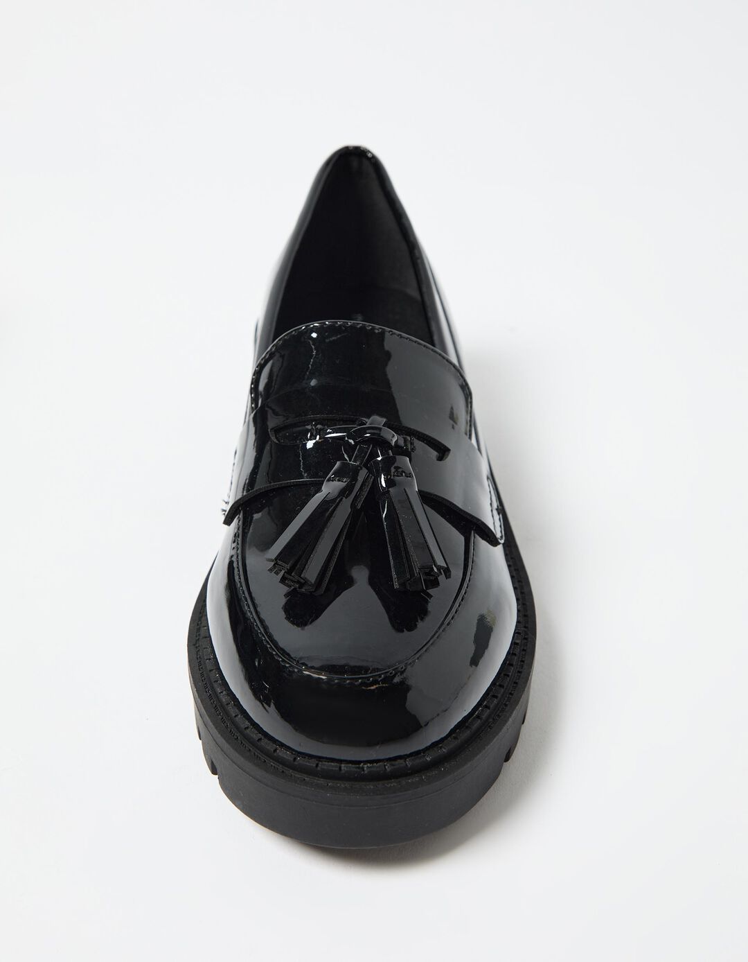 Mocassins Chunky, Mulher, Preto