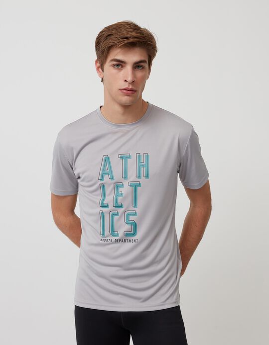 T-shirt, Men, Grey