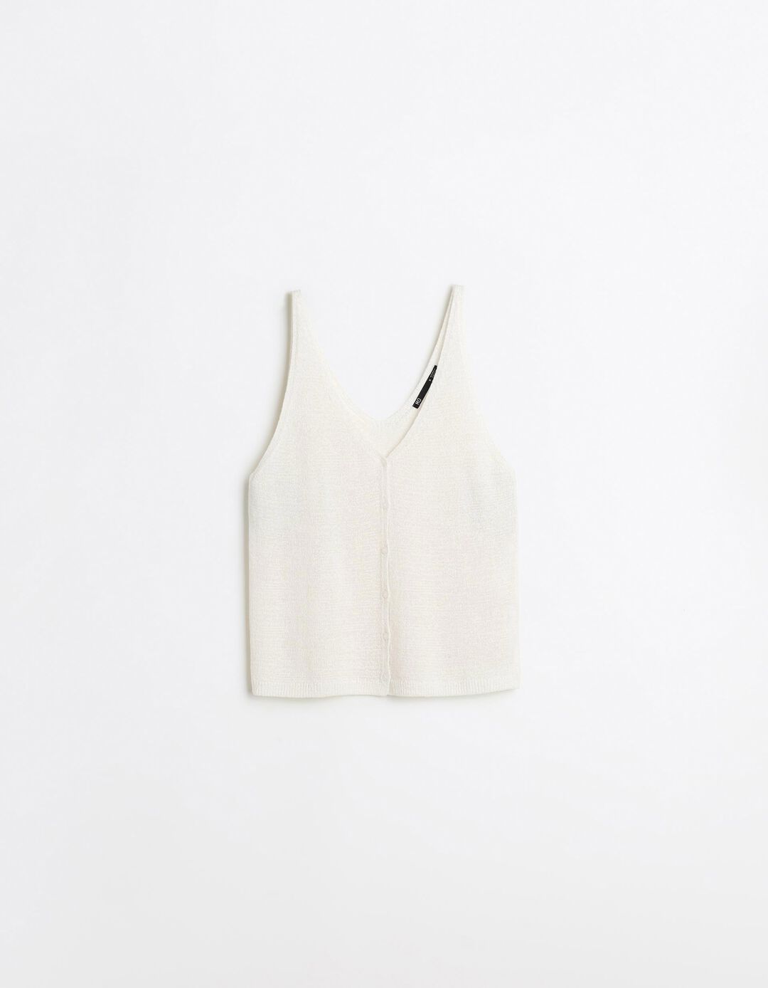 Top de Al&ccedil;as, Mulher, Bege Claro