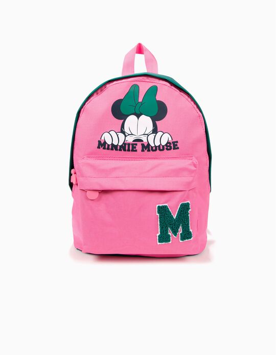 Mochila Minnie Mouse Rosa e Verde