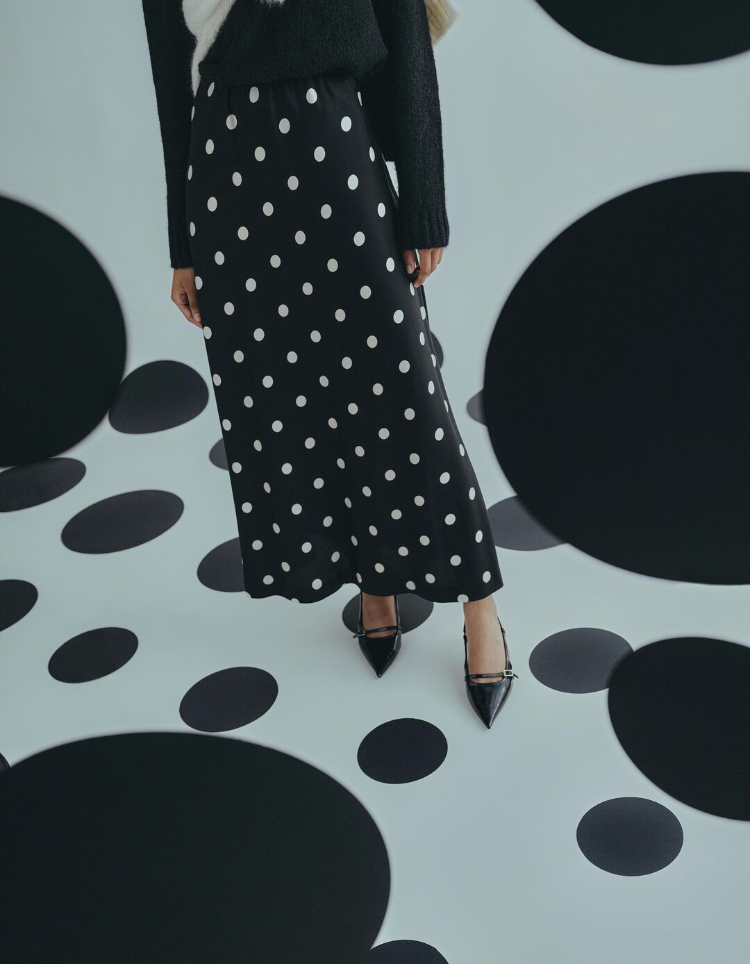 Saia Comprida Liocel, Mulher, Preto