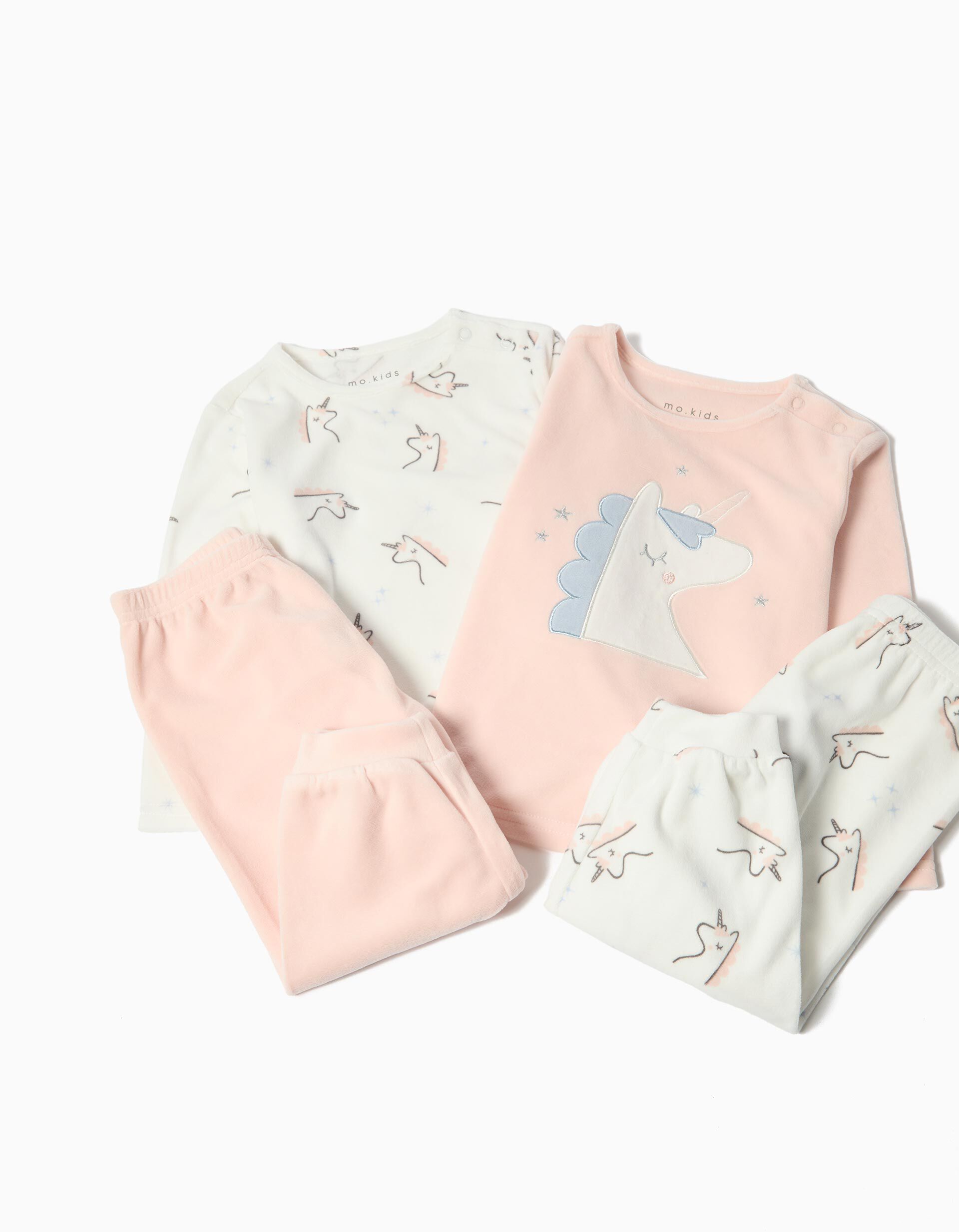 Comprar Online Pack 2 Pijamas Veludo, Menina, Multicor