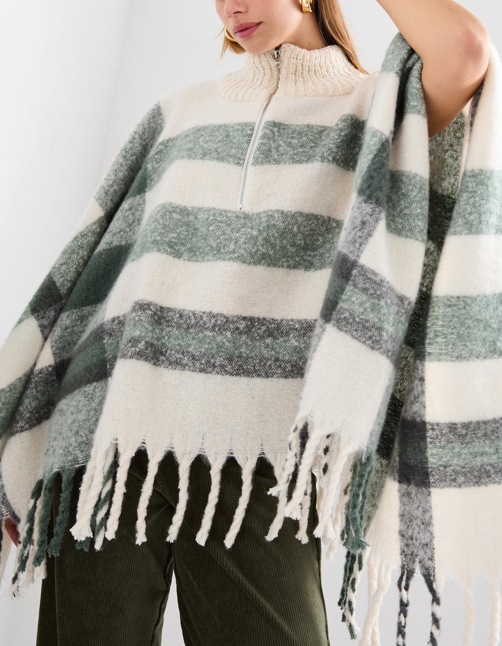 Comprar Online Poncho, Mulher, Verde