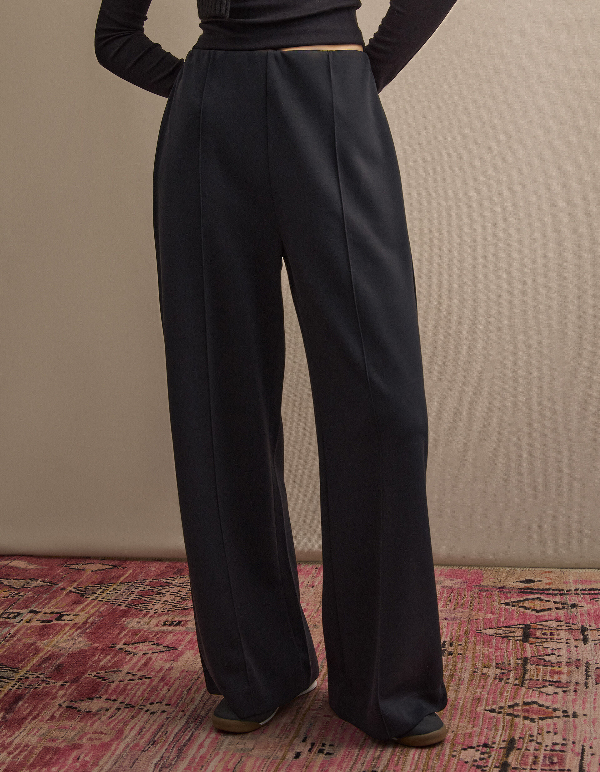 Comprar Online Cal&ccedil;as Wide Leg, Mulher, Preto