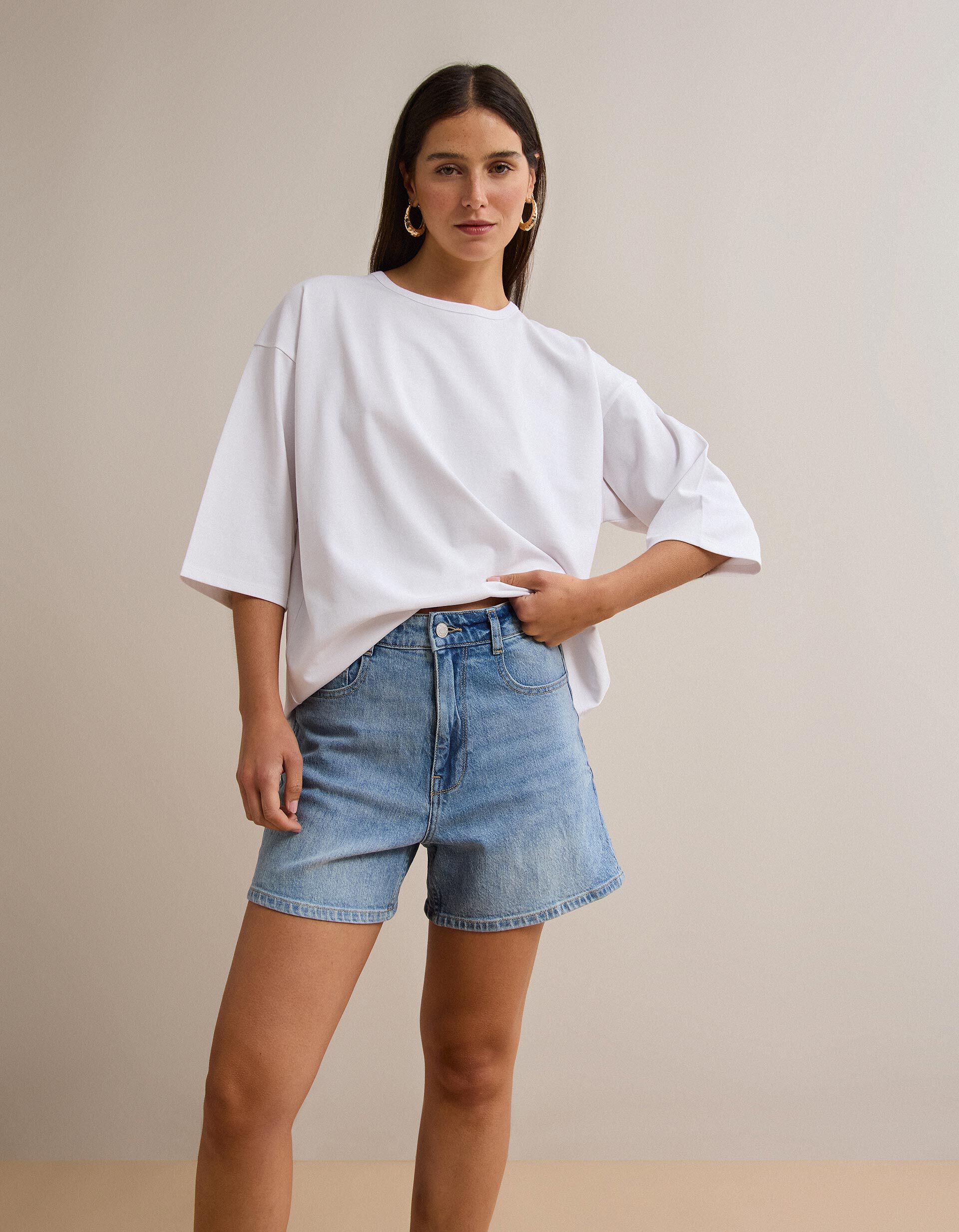 Comprar Online T-shirt Estampada, Mulher, Branco