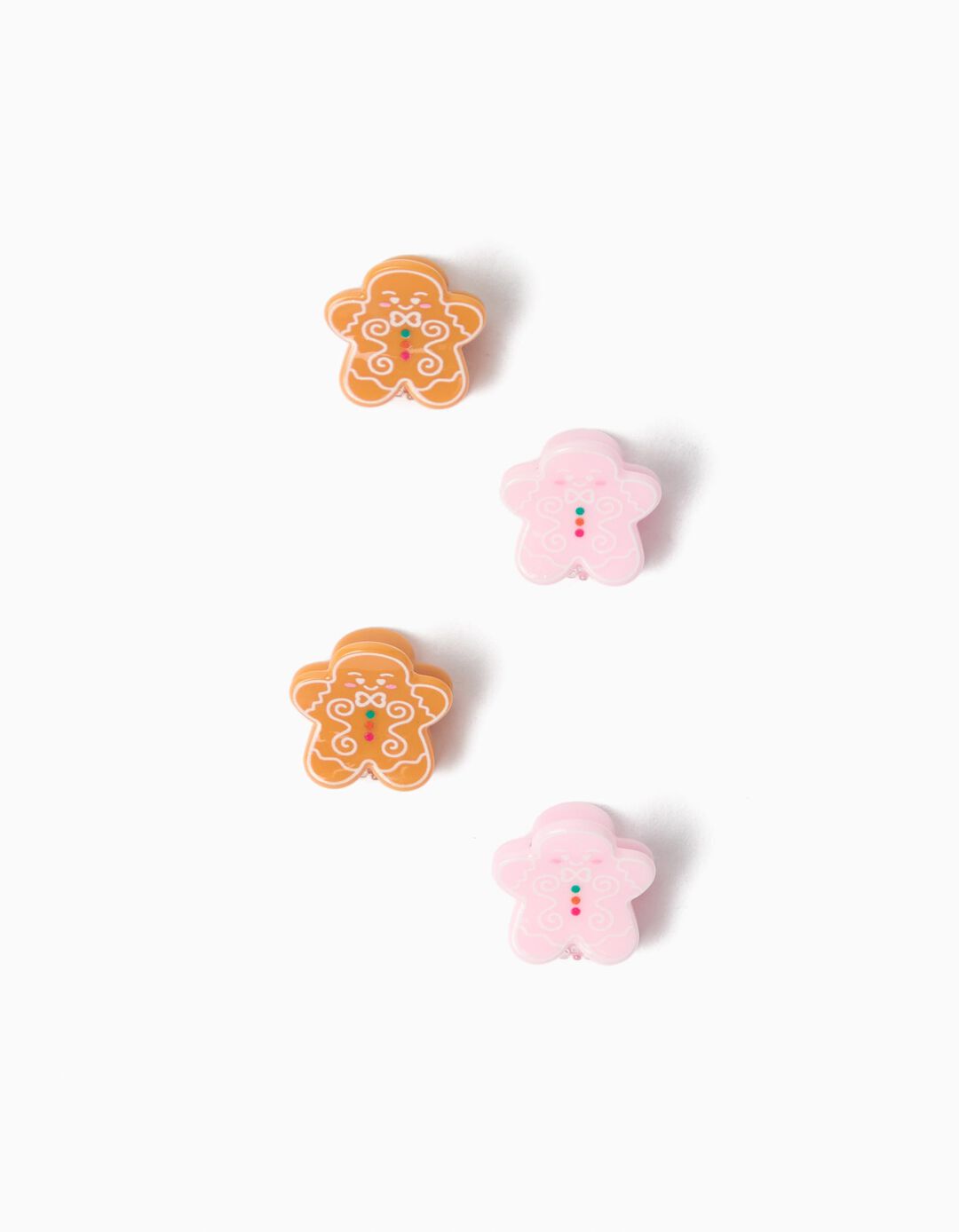 Pack 4 Ganchos De Cabelo, Menina, Multicolor