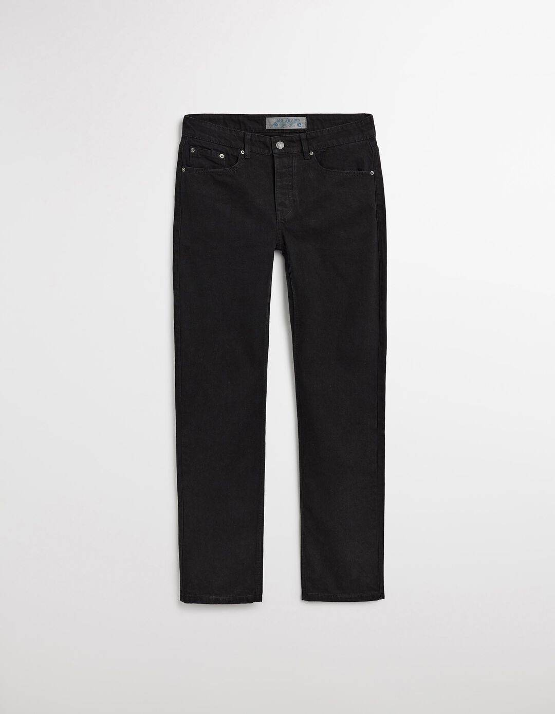 Calças de Ganga 'Straight Fit', Homem, Preto