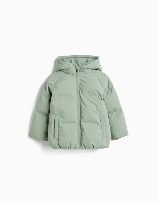 Comprar Online Casaco Acolchoado Com Capuz, Menino, Verde