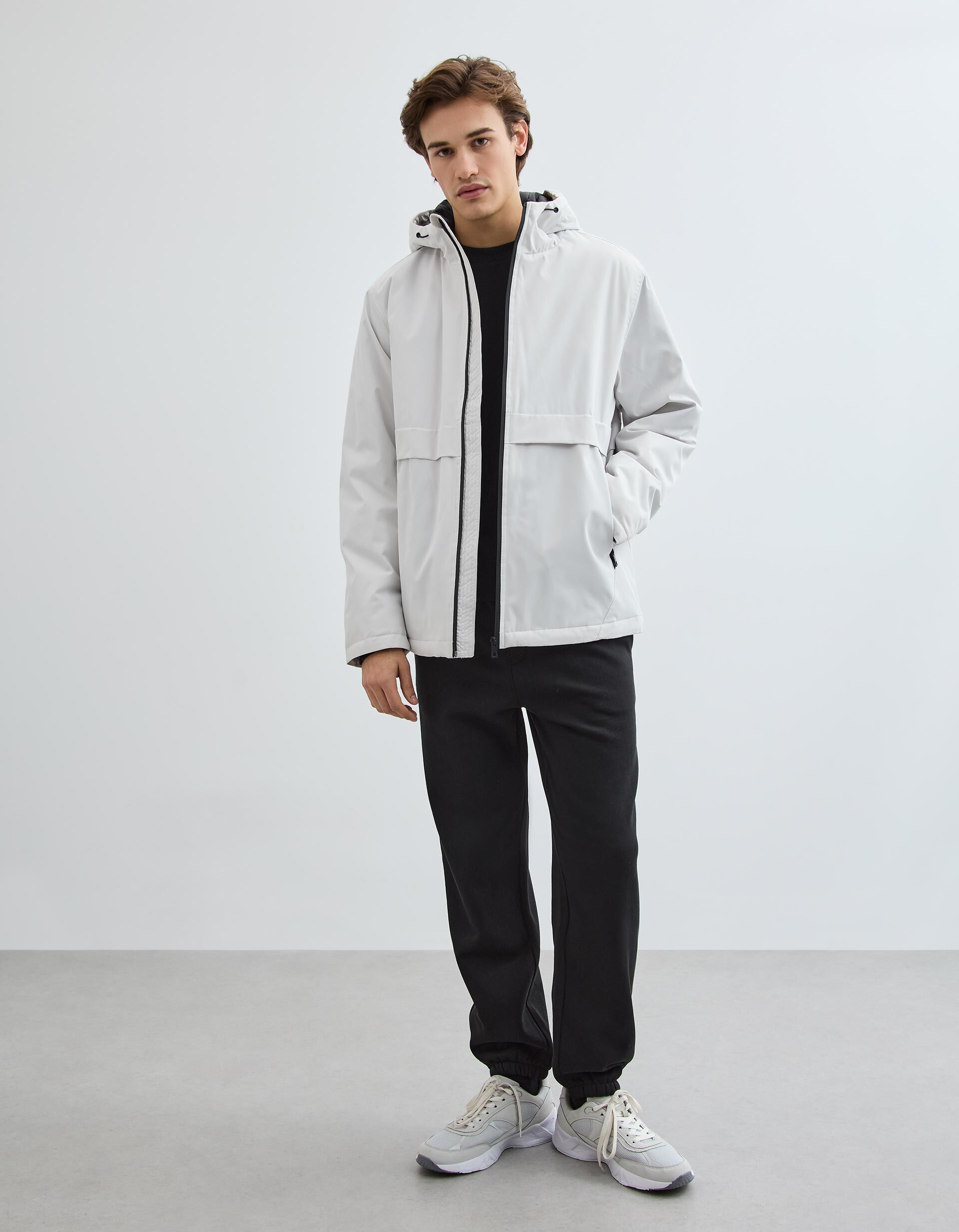 Comprar Online Parka com Capuz, Homem, Branco