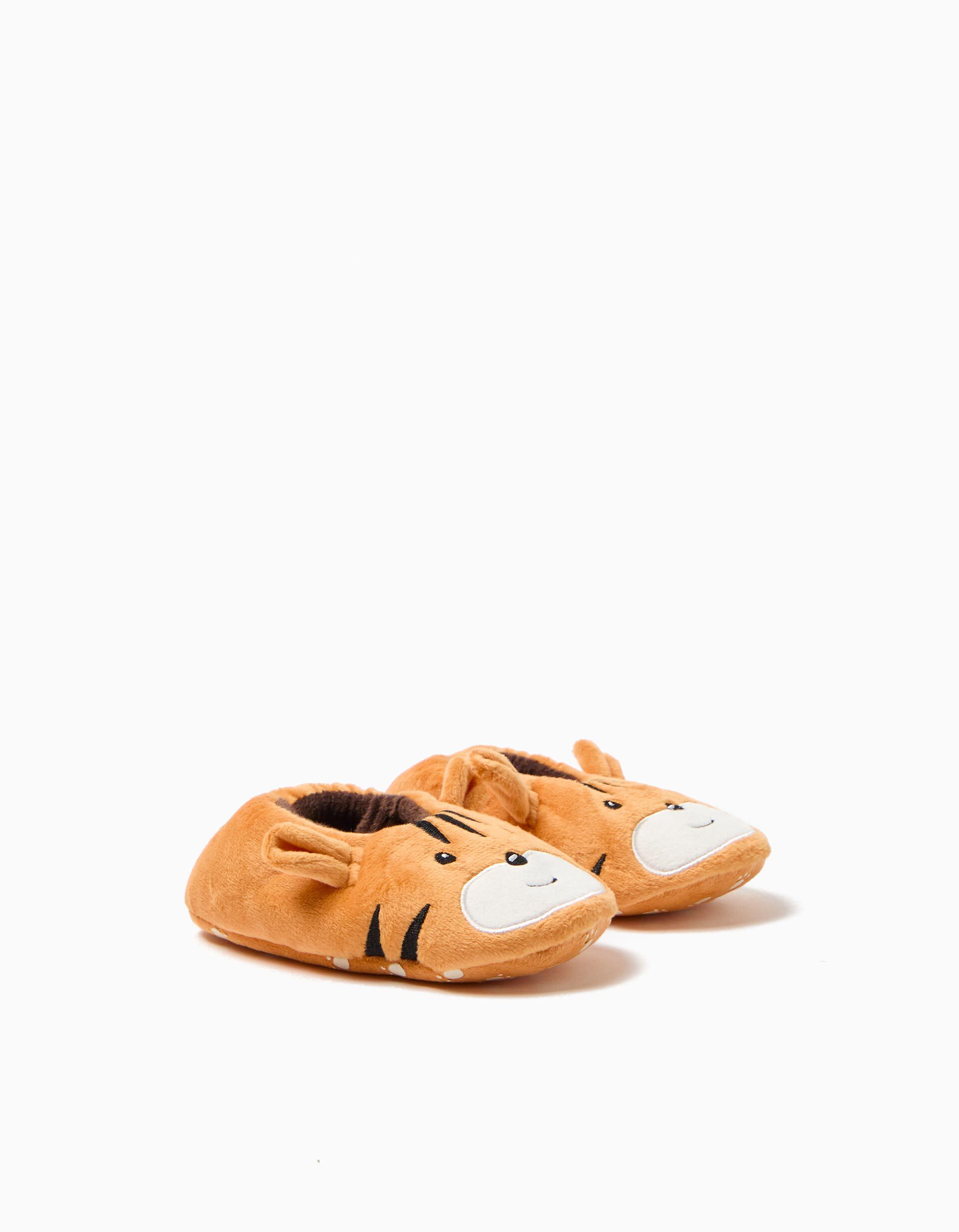 Comprar Online Pantufas Tigre, Crian&ccedil;a, Laranja