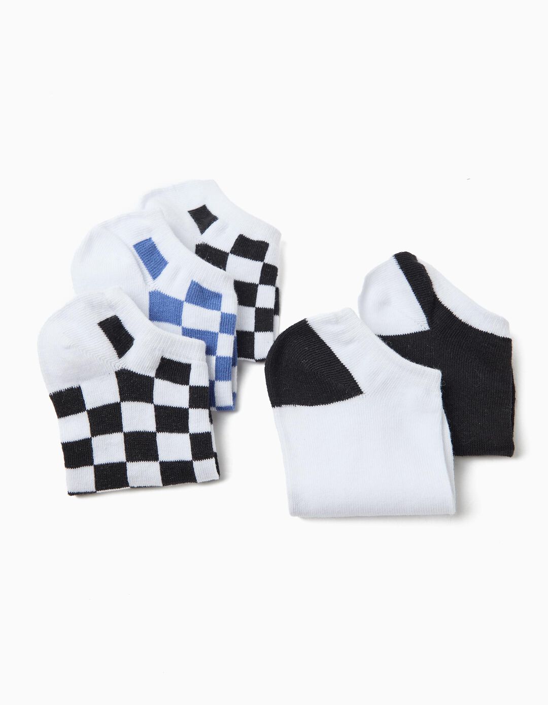 Pack 5 Pares de Meias, Menino, Multicolor
